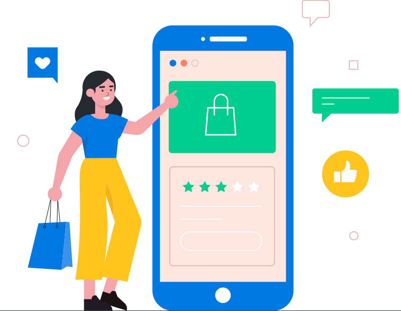 Webアプリ・システム開発のイラスト