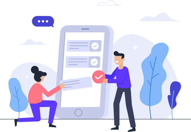 課題整理のイラスト